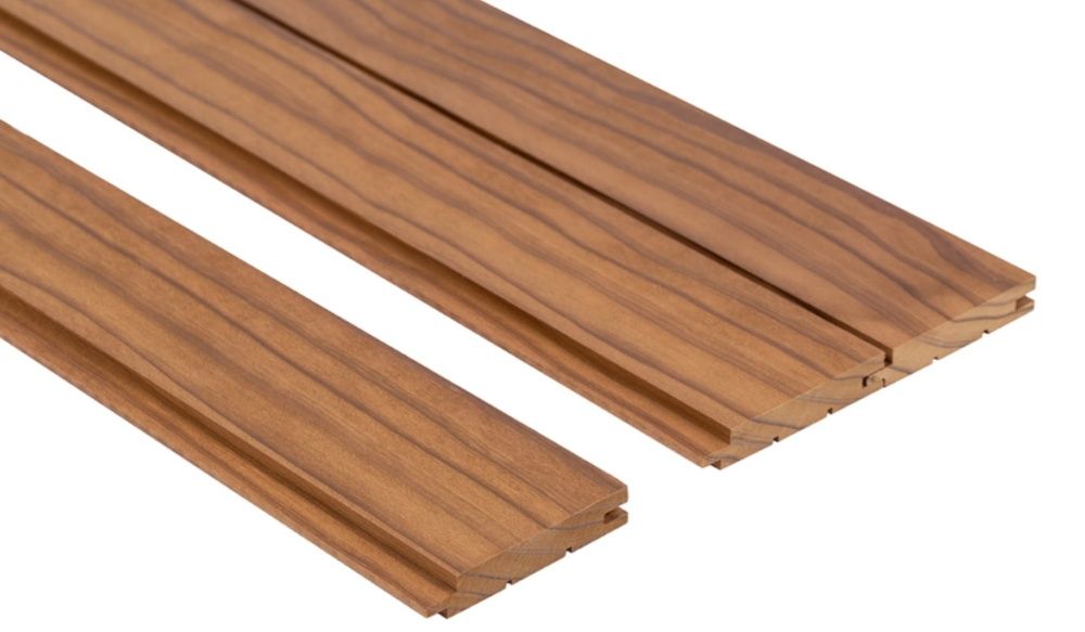 Deska Boazeria/Podbitka Termo Radiata Boazeria Do Saun 15x140mm