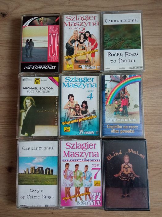 Kasety magnetofonowe różne