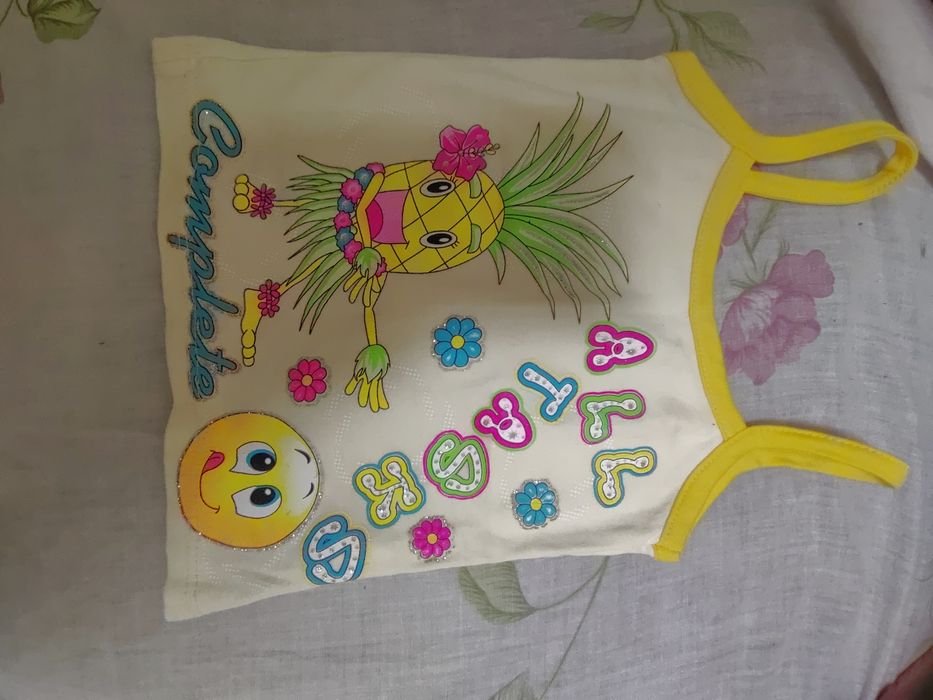 Дитяча майка з принтом