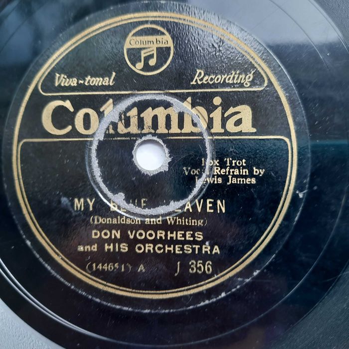 CD バラ売り Редкая пластинка фирмы Columbia Don Voorhees and His Orchestra