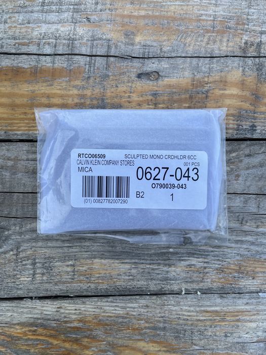 Кредитница calvin klein (ck Monogram Card Case cardholder)с америки