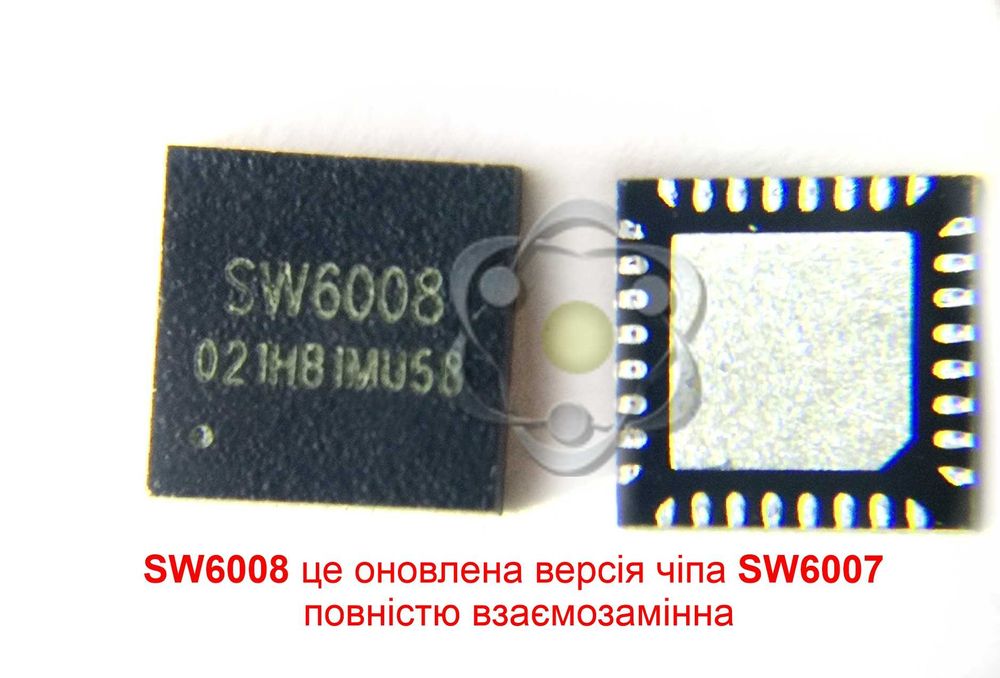SW6008 микросхема 5V3.1A двунаправленный  контроллер зарядки