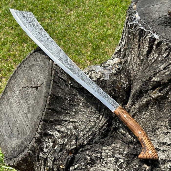 Кований мачете на подарунок "Палаш" (6мм) на подарок мужчине, кукрі
