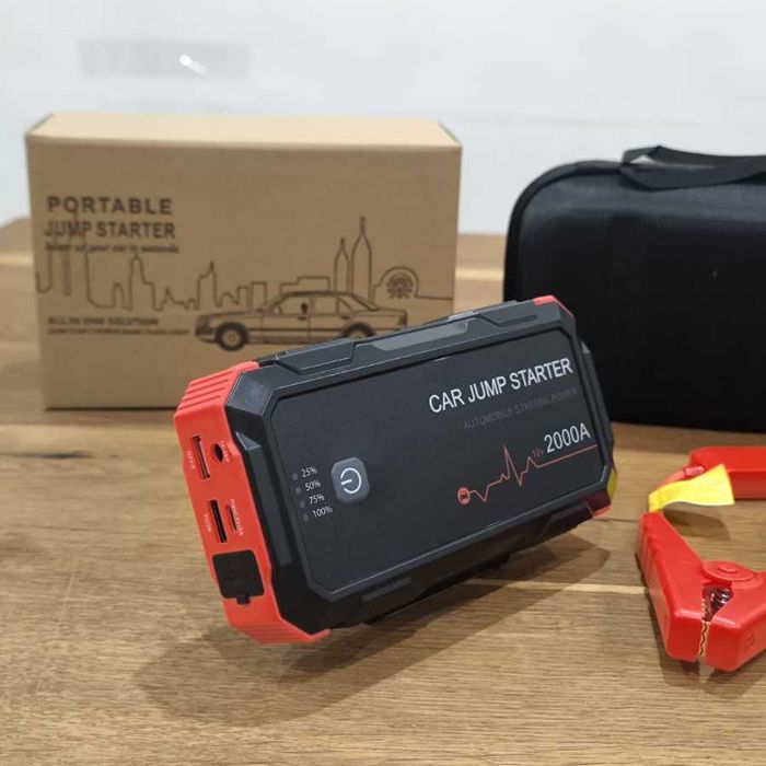 BOOSTER 24000mha 12V 2000A - Arrancador  Baterias Starter Up PowerBank