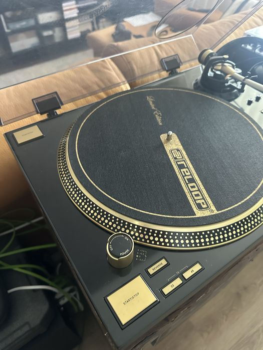 Par Gira-discos Reloop RP 7000 Gld Gold Edição Limitada