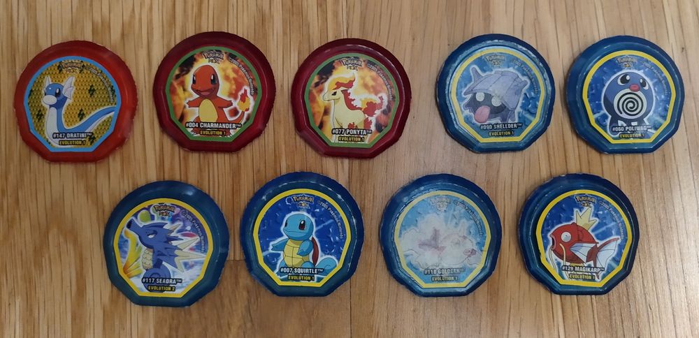 Tazos Pokémon Nox