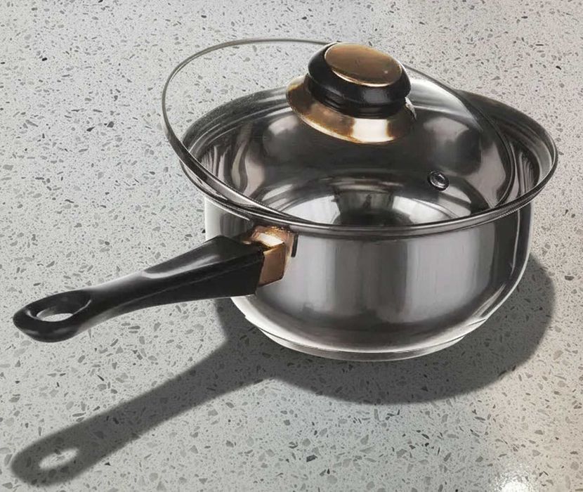 Набір каструль 6 в 1 Набор кастрюль - 12 предметів з нержавіючої сталі