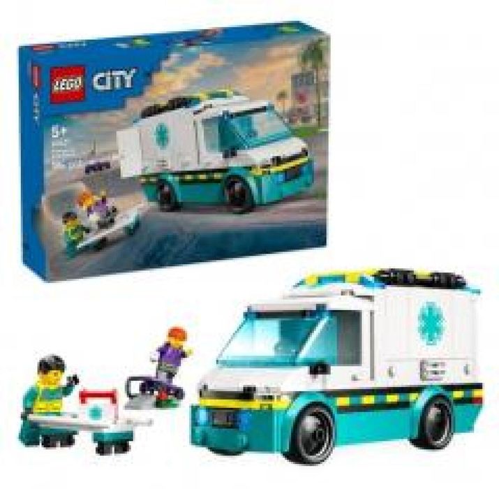 LEGO(R) CITY 60451 Karetka pogotowia LEGO(R) Rok wydania: 2024, oprawa