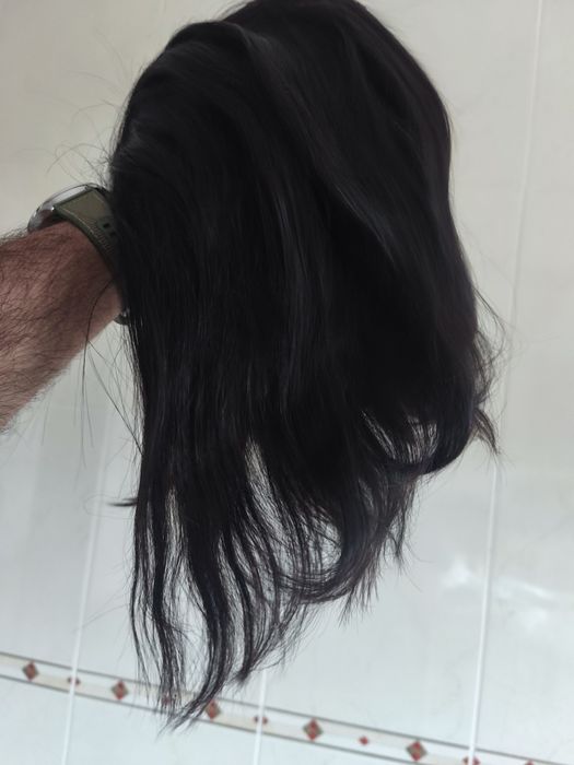 Peruca 100%humano 180% densidade 10"
