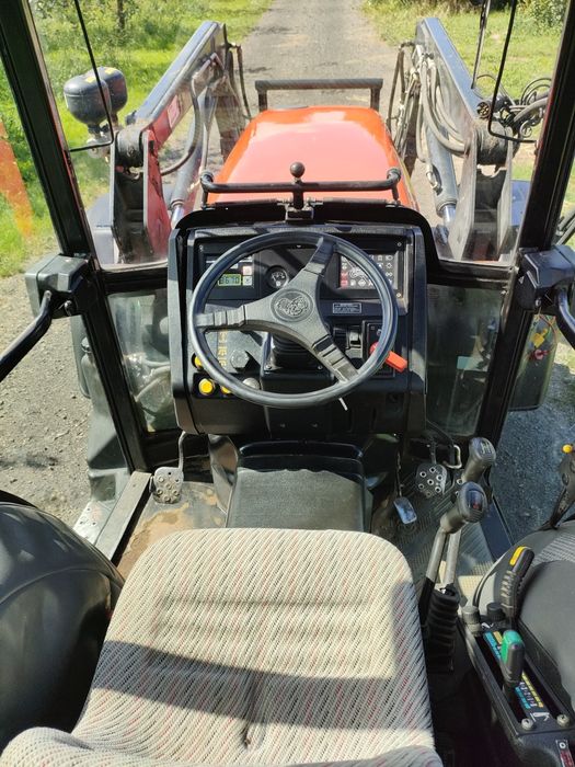 Ciągnik sadowniczy Same Frutteto ll z ładowaczem czołowym,New Holland tn 70va
