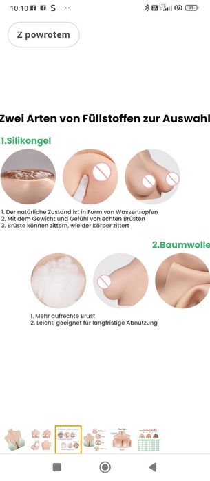 TEAYUYIM mis.D Silikonowe Formy Piersi Realistyczne Płyty Piersi Prote