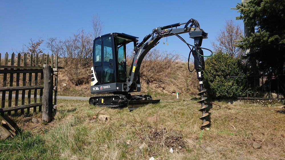 Minikoparka-roboty ziemne,przyłącza prądu wod-kan,czyszczenie działek