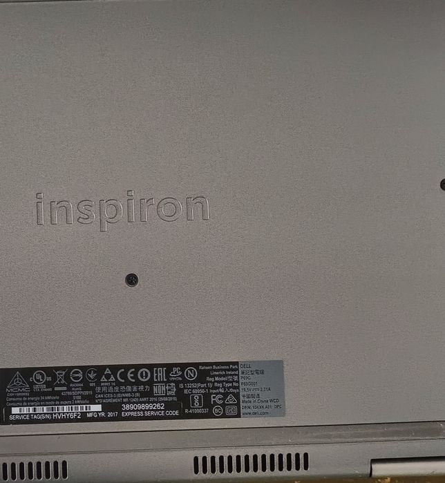Dell dotykowy Inspiron 13-5378   + myszka bezprze