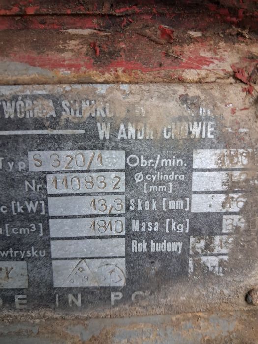 Traktor ciągnik SAM "ESiok" S-320/1 z Andrychowskim sercem