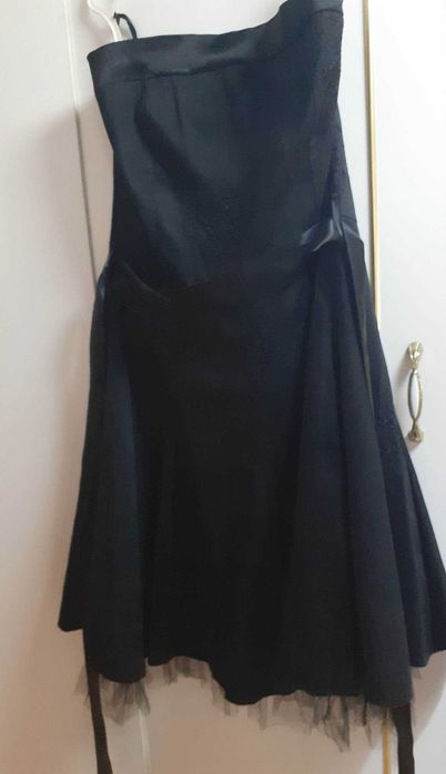 Vestido de cerimónia c/oferta de brincos