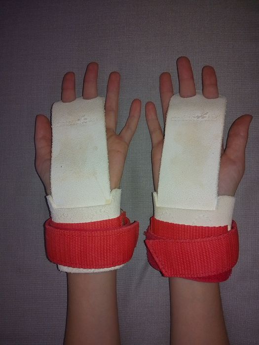 Накладки гімнастичні, петлі на руки