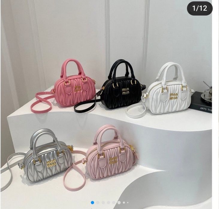 Сумка багет miu miu