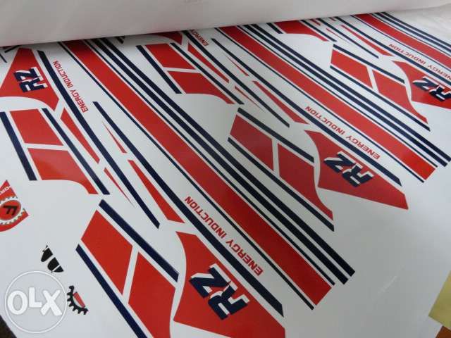 Autocolantes para yamaha rz 50