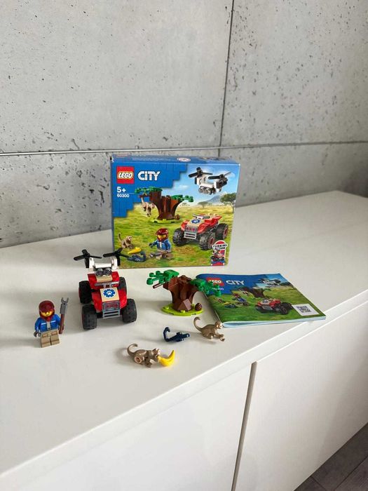 LEGO City 60300 - Quad ratowników dzikich zwierząt
