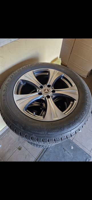 Oryginalne Koła Mercedes-Benz GLC W253 235/60R18 Dunlop zimowe 7mm