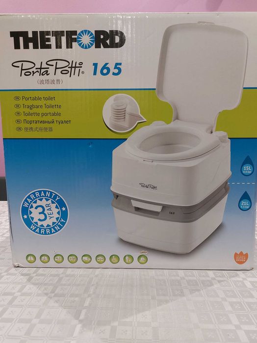 Toaleta turystyczna Thetford Porta Potti 165 - nowa, nieużywana