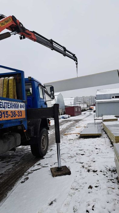 Вакуумний захват для монтажу сендвіч панелей  криша.