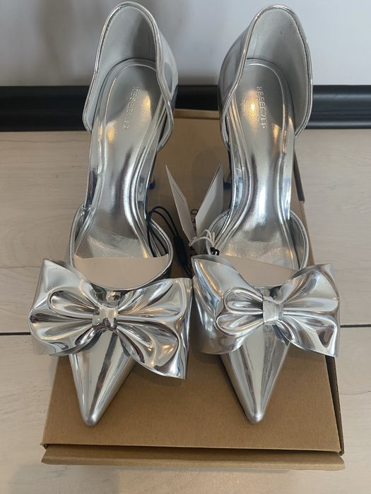 Туфлі святкові срібні Reserved