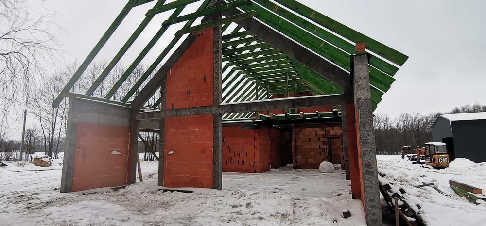 Usługi Budowlane-Stany surowe, budowa domów, więźba dachowa