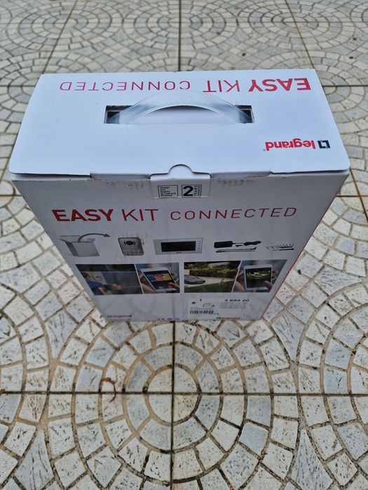 NOVO - Legrand Kit Video Porteiro Vigilância Wi-Fi 7" 369430