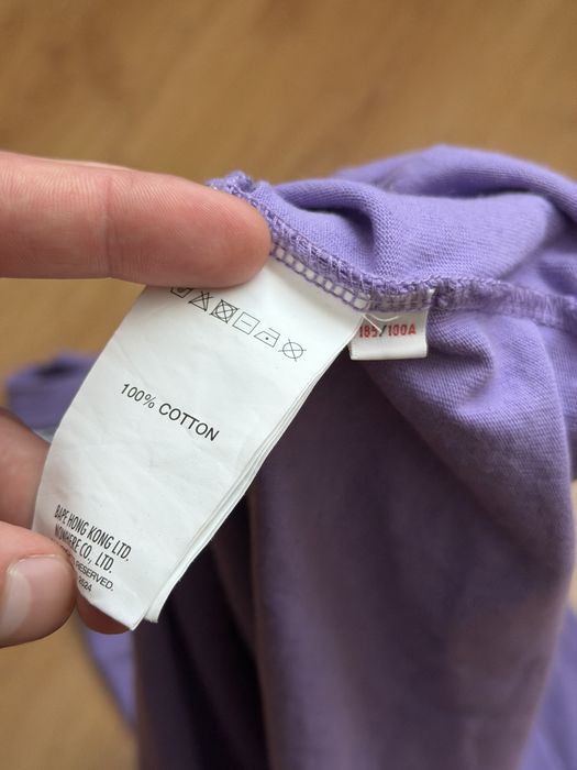 Чоловічий лонгслив кофта Aape Bape Crewneck tee фіолетовий Bathing ape