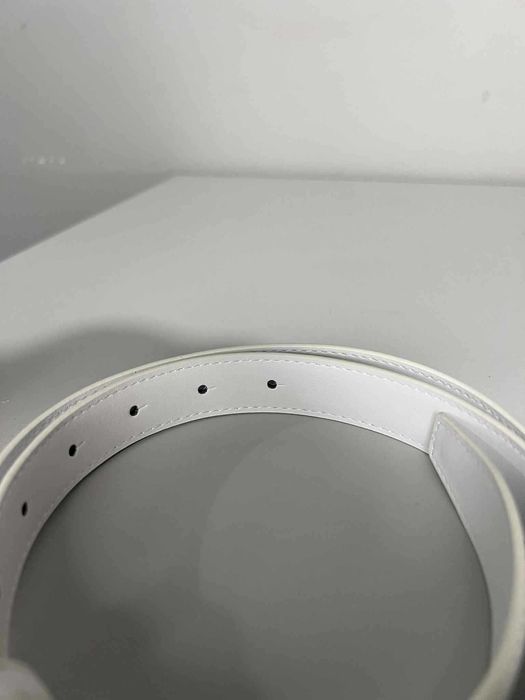 Pasek pinko bialy nowy damski 110cm oryginalny