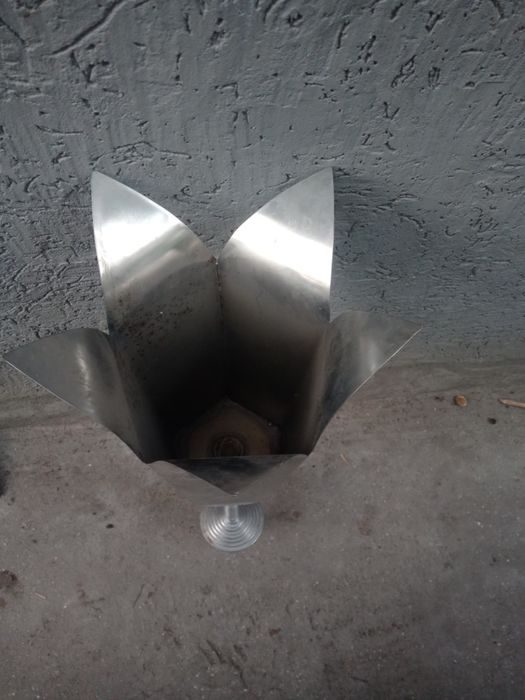 Ваза для памятника нержавейка