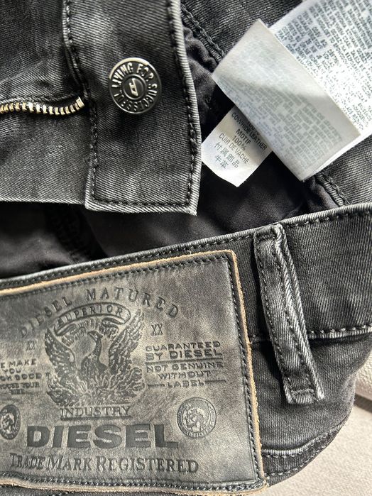 Diesel jeansy - 73 % Skinny Black