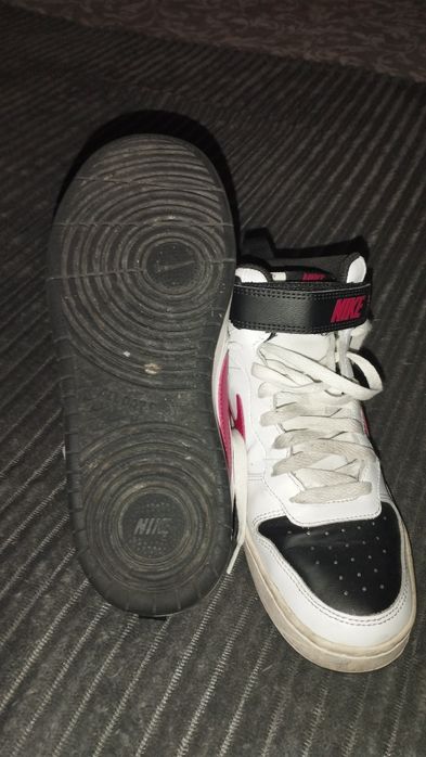 Tênis Nike  Air Force 1 High White Black