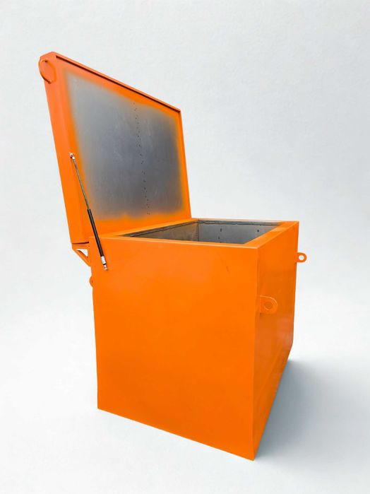 Termos do asfaltu pojemnik kontener 1,5m3 PRODUCENT 1m3 3m3 od ręki FV