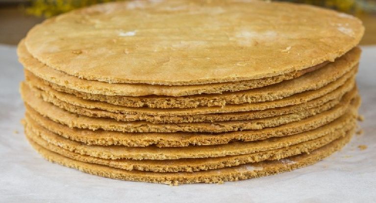 Коржі для торта "Медовик"