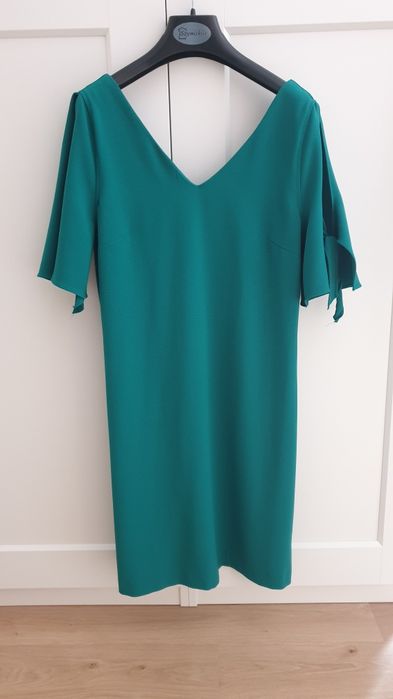 sukienka butelkowa zieleń