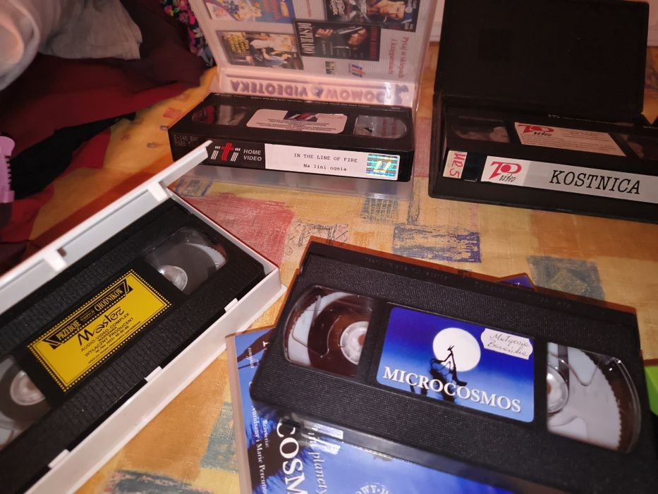 Filmy VHS // zestaw // kasety
