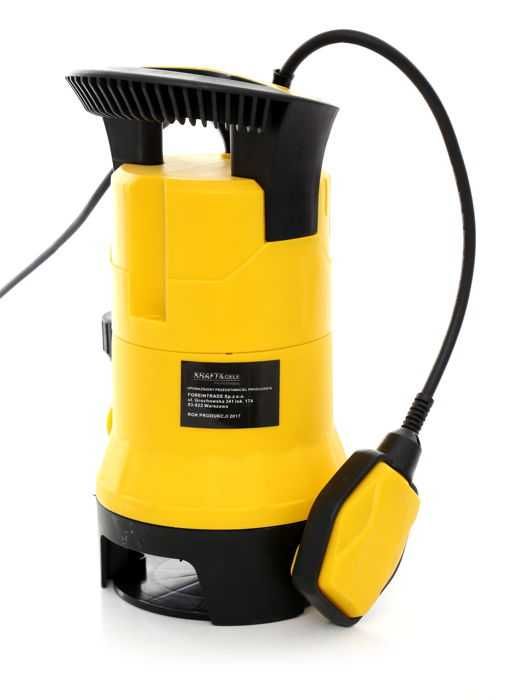 POMPA do wody brudnej moc 1650W AUTOMATYCZNY WYŁĄCZNIK
