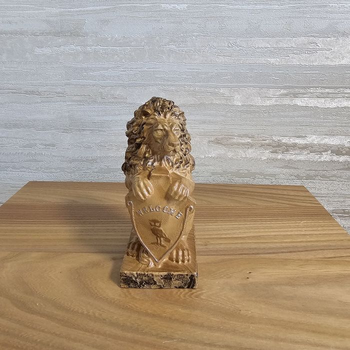 Лев дерев'яний, фігурка, різьба, ясен, 3Д