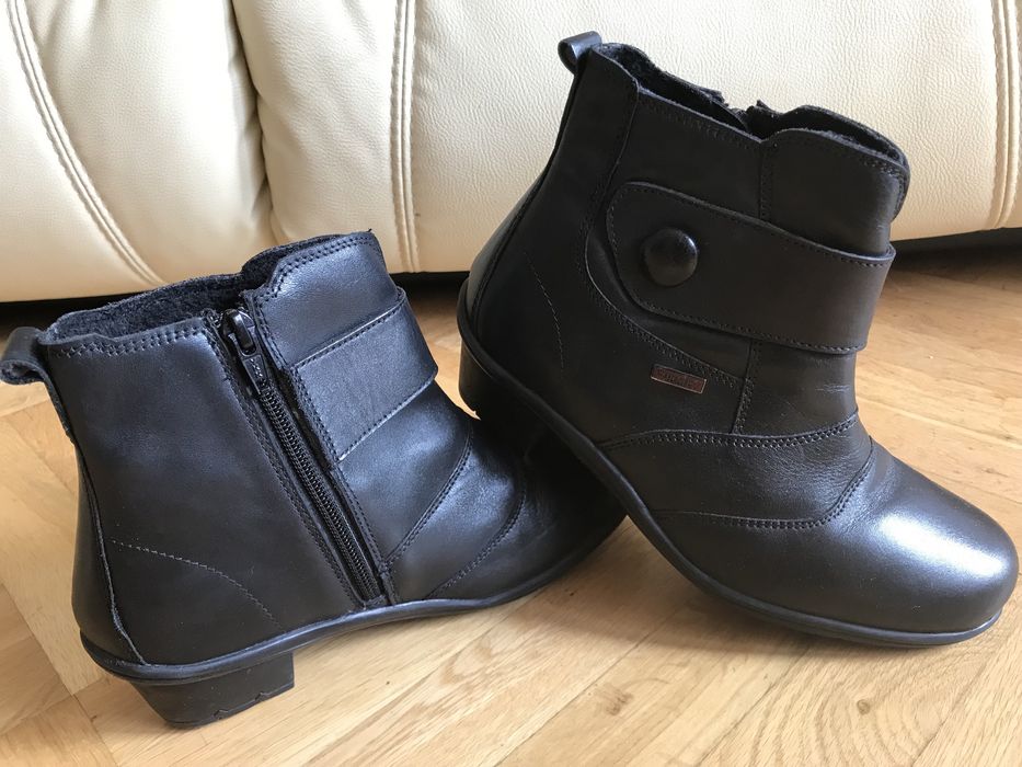 Buty nieocieplane jak nowe skóra roz.37
