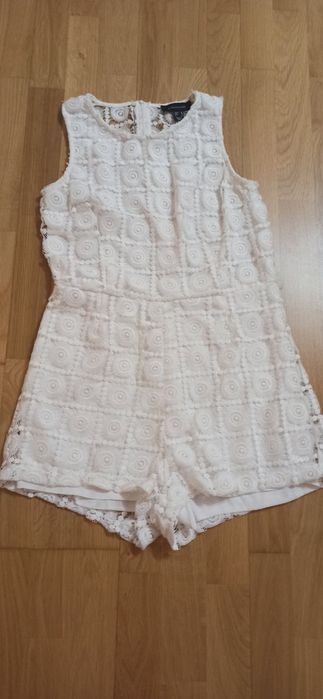 Літній білий комбінезон шорти розмір S