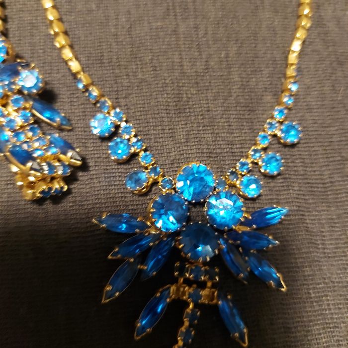 Naszyjnik i branzoletka  lata 70