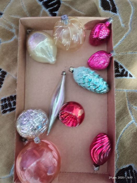 Ёлочные игрушки СССР