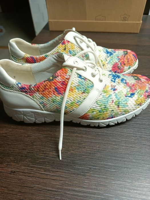 Buty waldlaufer skórzane