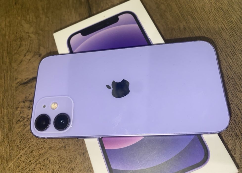 iphone 12 128gb purple - купить мобильные телефоны и смартфоны