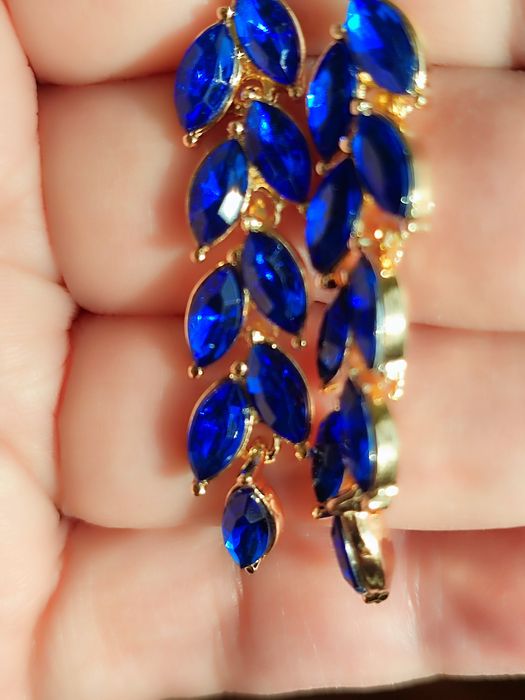 Chabrowe kłosy - kolczyki