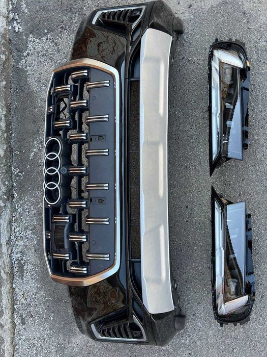 Бампер Audi Q7 4M0 Фара Бампер Ку7 Фары 4М0 Ку 7 Решітка  Audi SQ7