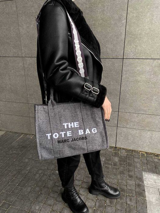 Torba damska shopper Tote Bag Grey duza damska torebka