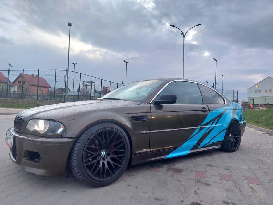 Bmw E46 Coupe Styl M3 2.5+LPG Banan Skóra Drift Alu 19 Nowy Gwint Tuning Popcorn Okazja!!